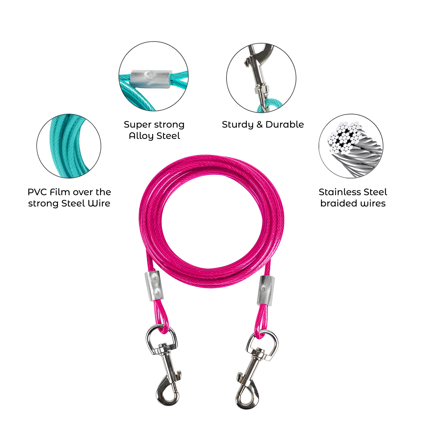 Tie-out Cable & Stake