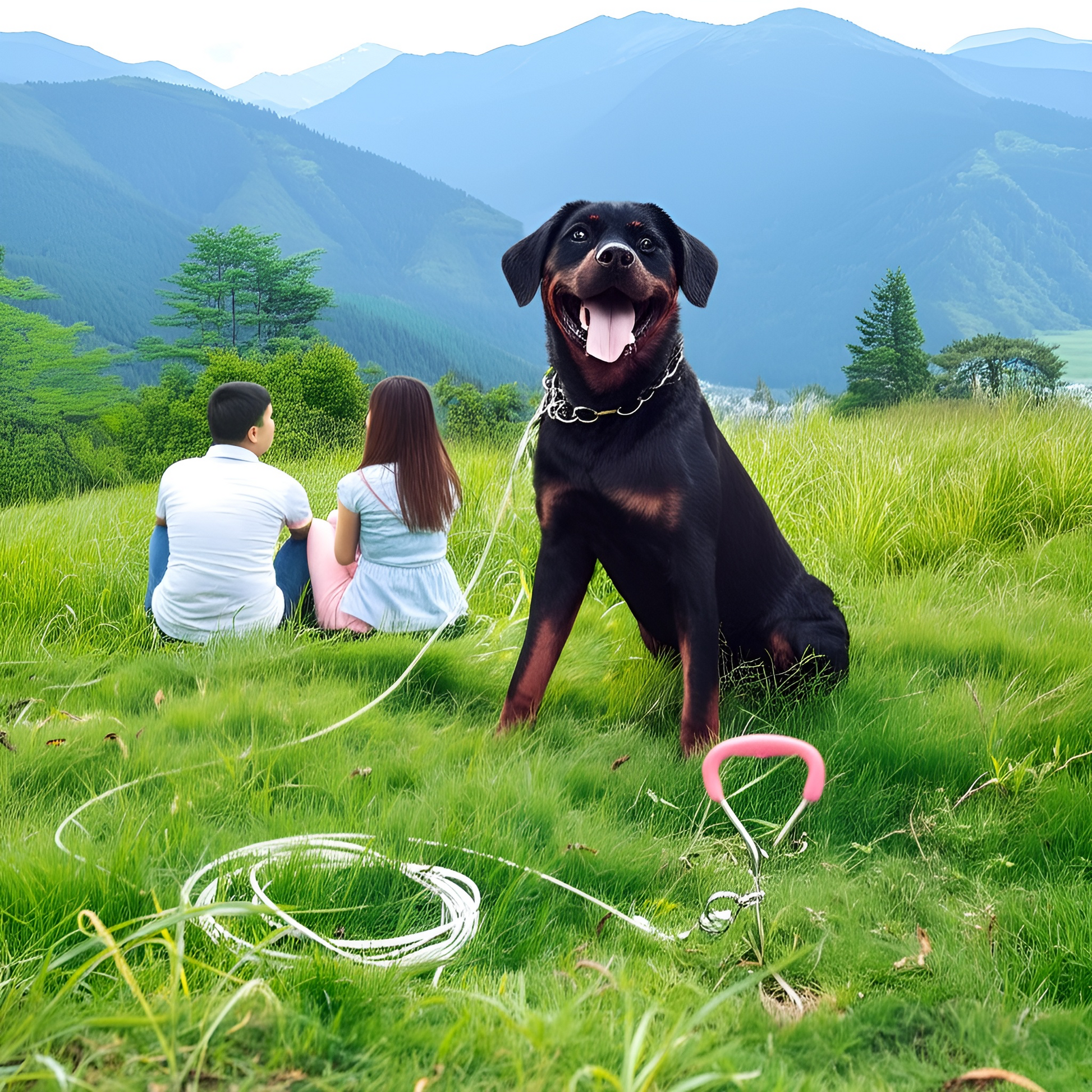 Tie-out Cable & Stake