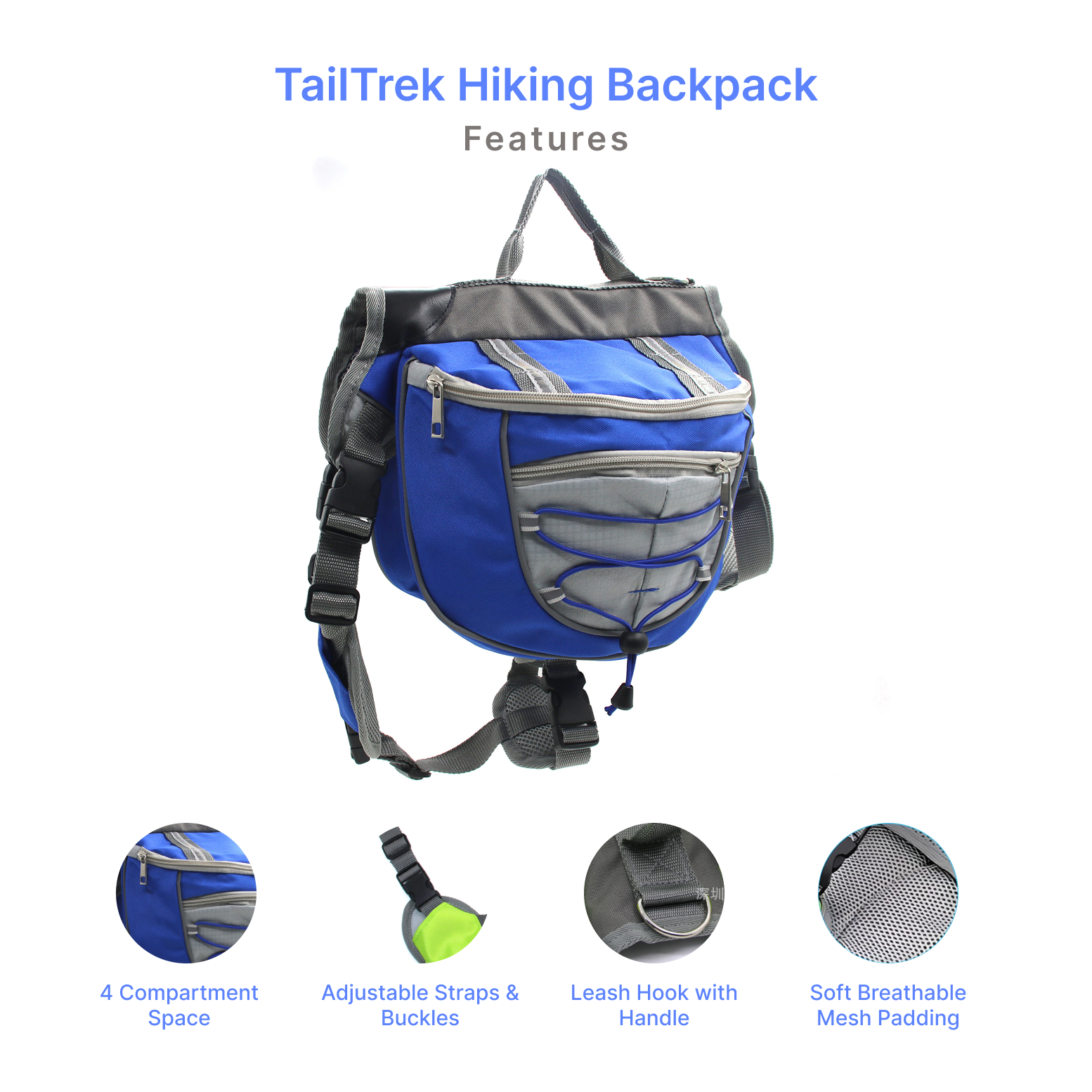 TailTrek Saddle Backpack